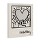 Stupell Industries Classic Heart Symbol Keith Haring Canvas Wall Art